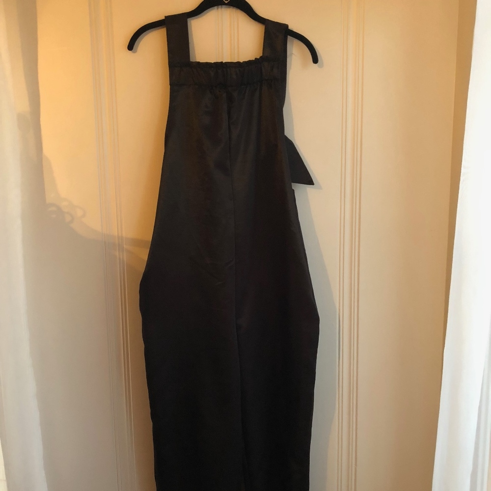 urban outfitters black overalls